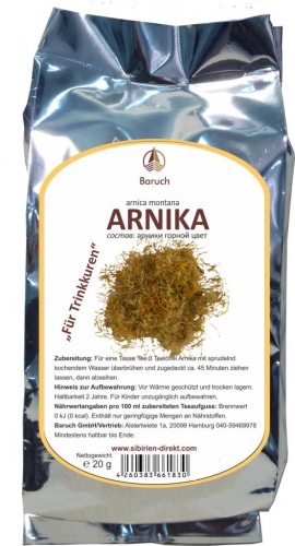 Arnika - (Arnica montana, Bergwohlverleih) - 20g