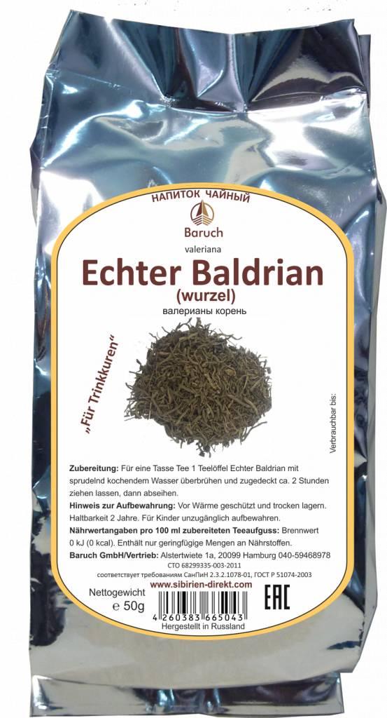 Baldrianwurzel - (Valeriana, Echter Baldrian, Baldriane) - 50g