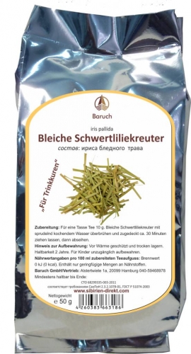 Bleiche Schwertlilie - (Iris pallida, Blasse Schwertlilie, Dalmatinische Iris) - 50g