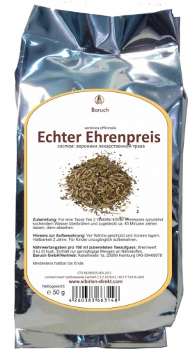 Ehrenpreis - (Veronica officinalis) - 50g