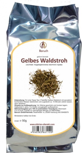 Gelbes Waldstroh - (Galium verum, Echtes Labkraut, Liebfrauenbettstroh, Liebkraut, Gliedkraut, Gelb-Labkraut) - 50g