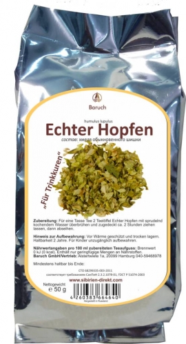 Hopfen - (Humulus lupulus) - 50g