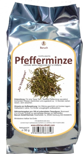 Pfefferminze - (Mentha piperita) - 50g