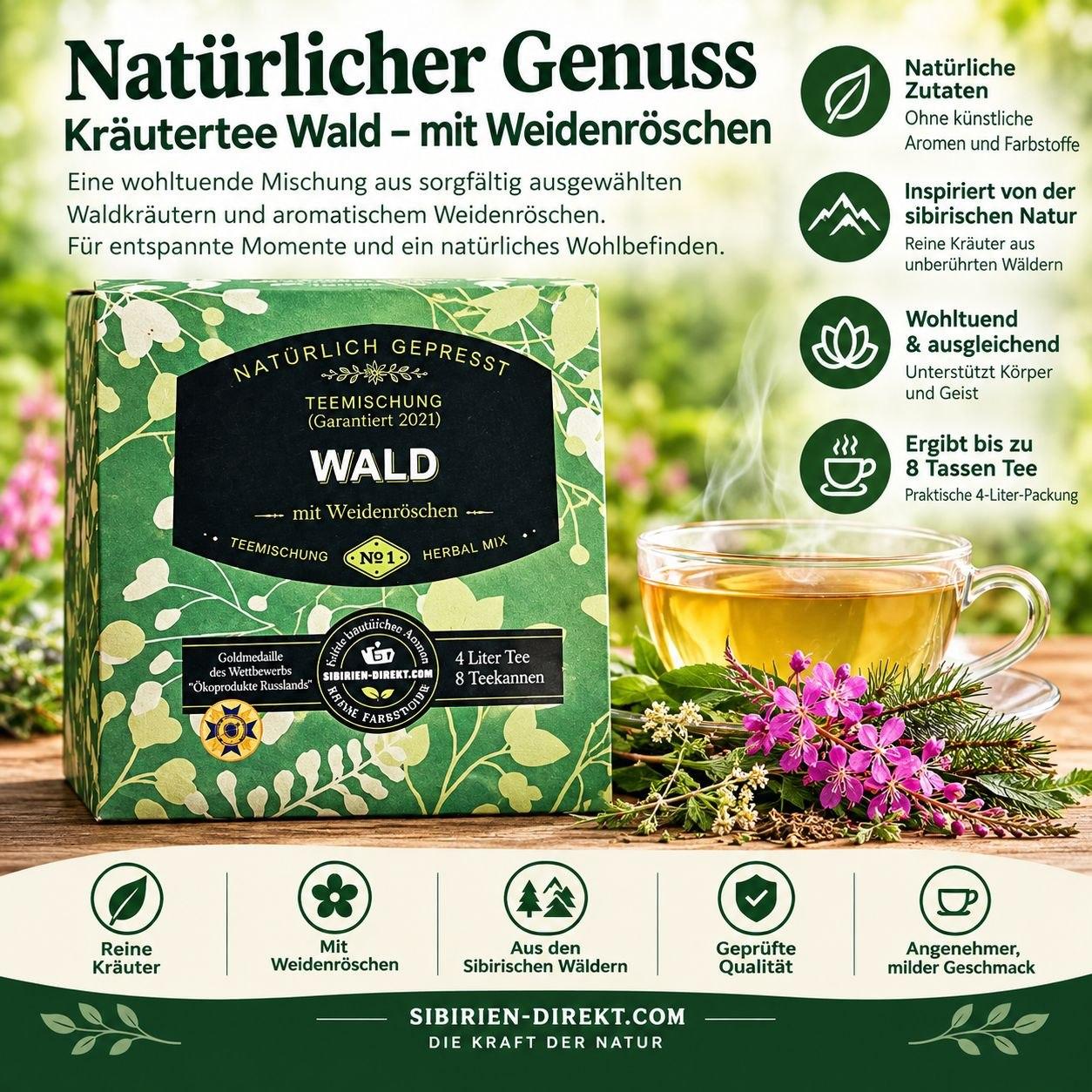 Weidenr�schenbl�ten Tee - (Epilobium angustifolium) - 80g