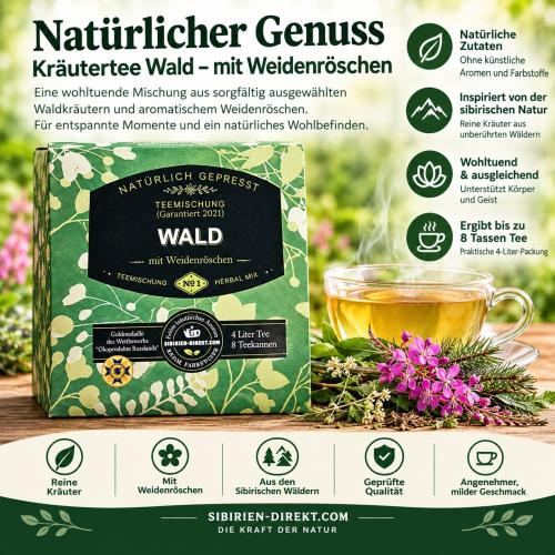 Weidenr�schenbl�ten Tee - (Epilobium angustifolium) - 80g