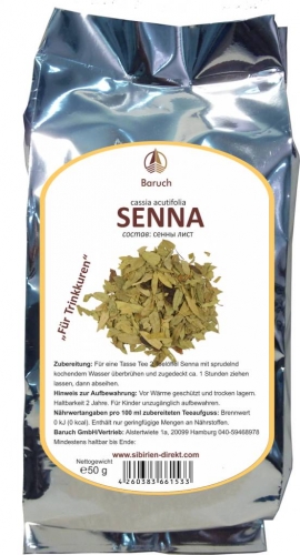 Senna - (Cassia acutifolia) - 50g