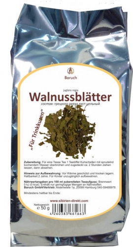 Walnussbltter - (juglans regia) - 50g