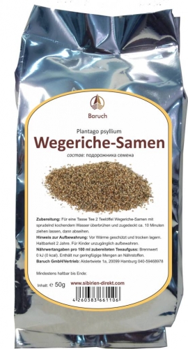 Wegeriche Samen - (Plantago psyllium) - 50g