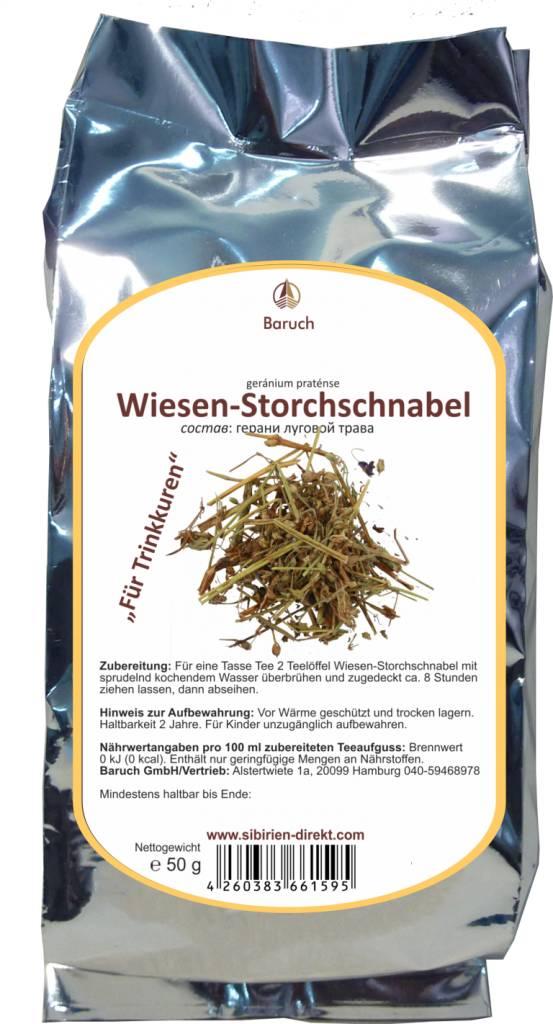 Wiesen-Storchschnabel - (Geranium pratense, Blaues Schnabelkraut) - 50g